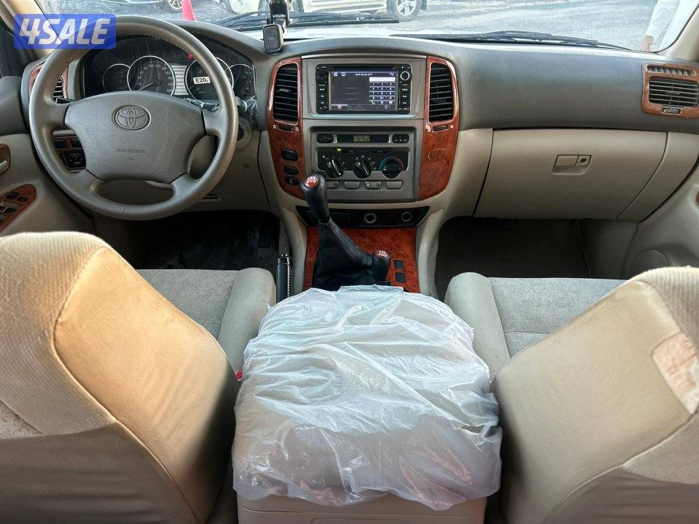 تويوتا لاند كروزر GX.R -V6 موديل 2003 ماشى 569.000 k.m  وارد الساير .6