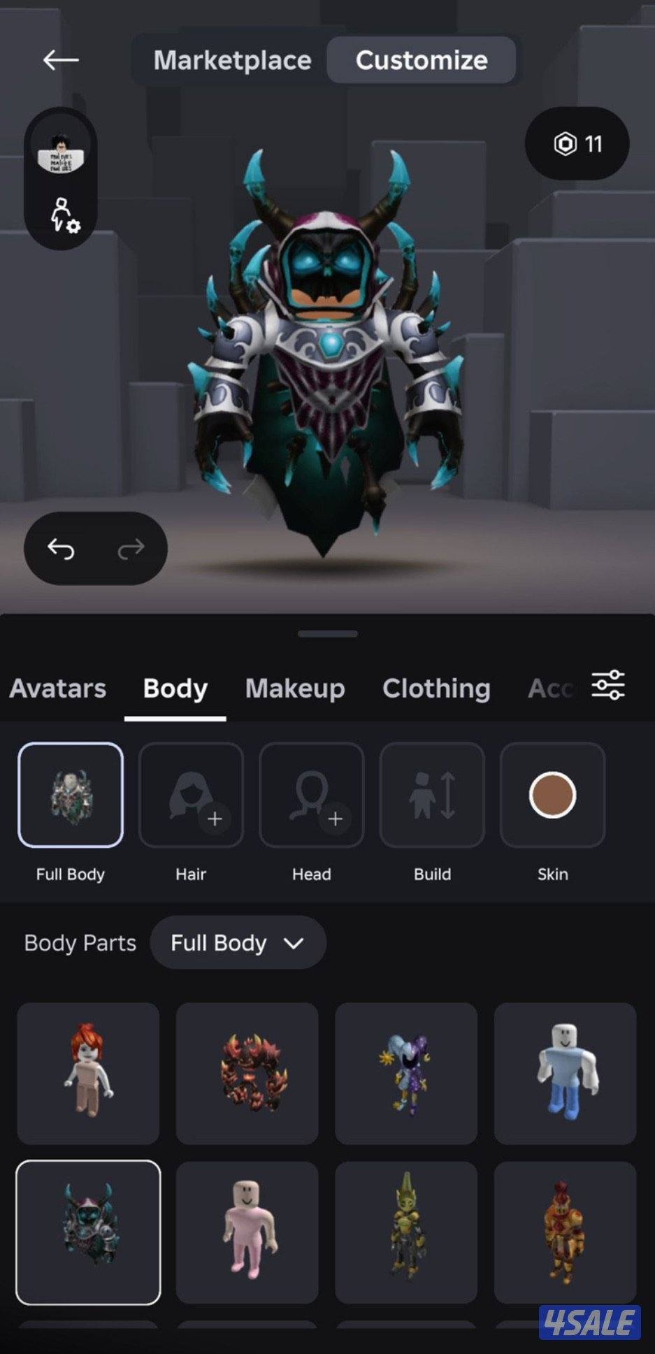 حساب روبلكس فيه الرجل2