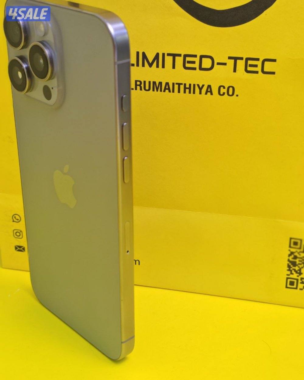 ايفون 15 برو ماكس – 512 جيجا تيتانيوم طبيعي بطارية 89% مستعمل كالجديد3