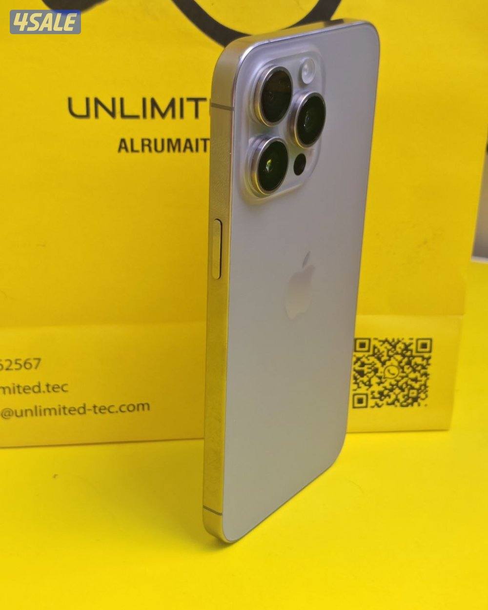 ايفون 15 برو ماكس – 512 جيجا تيتانيوم طبيعي بطارية 89% مستعمل كالجديد4