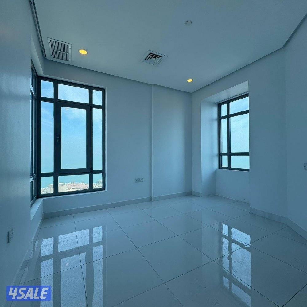 شقة إطلالة بحرية للإيجار في السالمية2