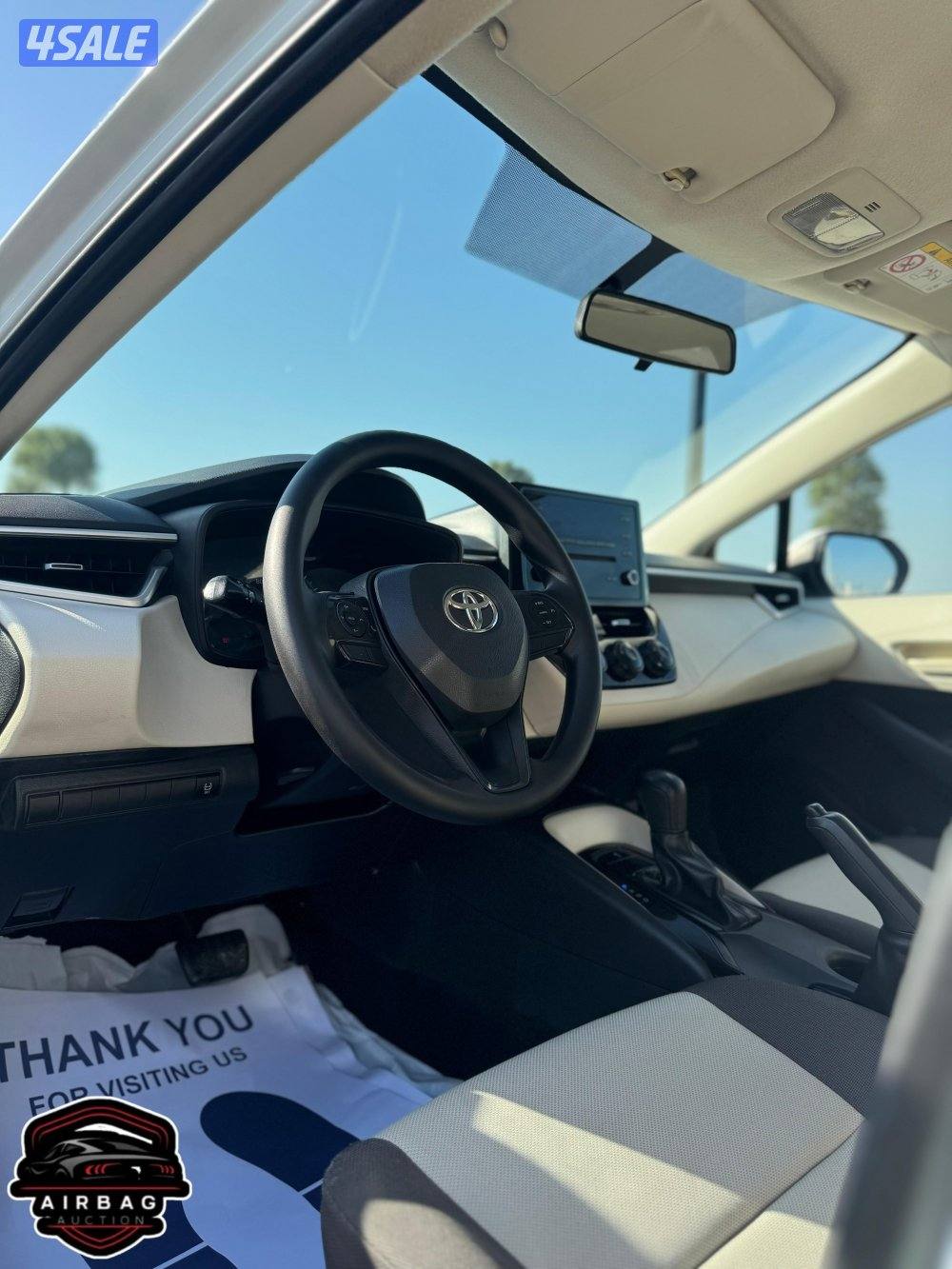 للبيع تويوتا كورولا 
موديل 2020
عداد 88 الف 
4 سلندر 
ماكينه 1600 cc3