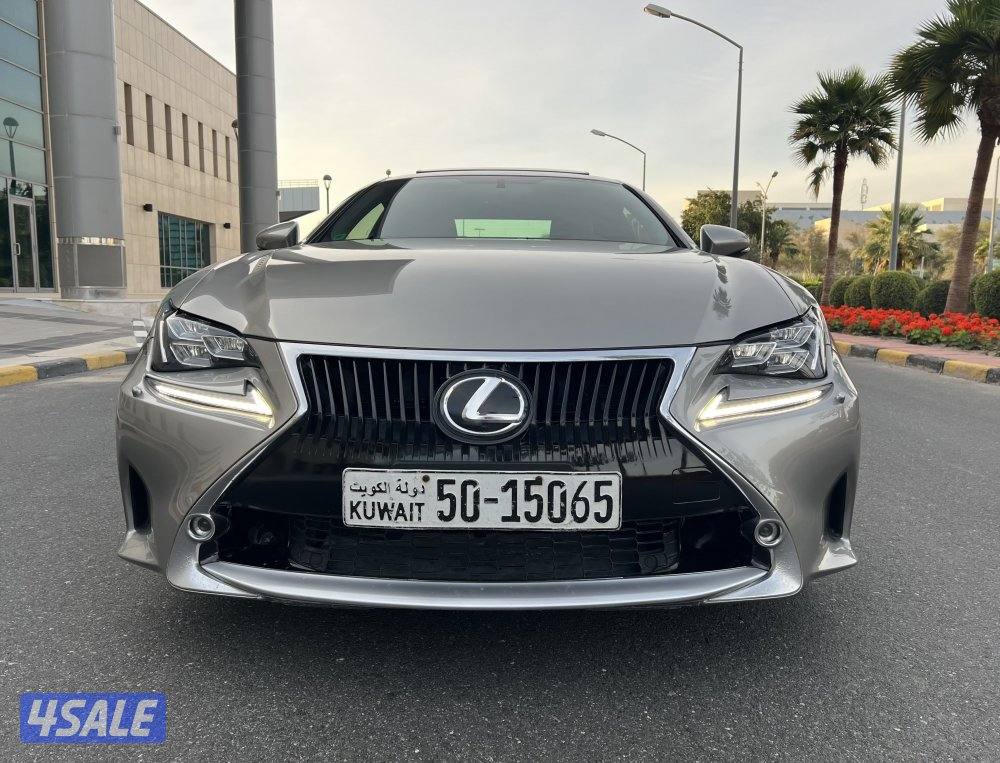 للبيع لكزس RC موديل 2017 ( شـرط الـفـحـص ) عـداد 145 فـقـط1