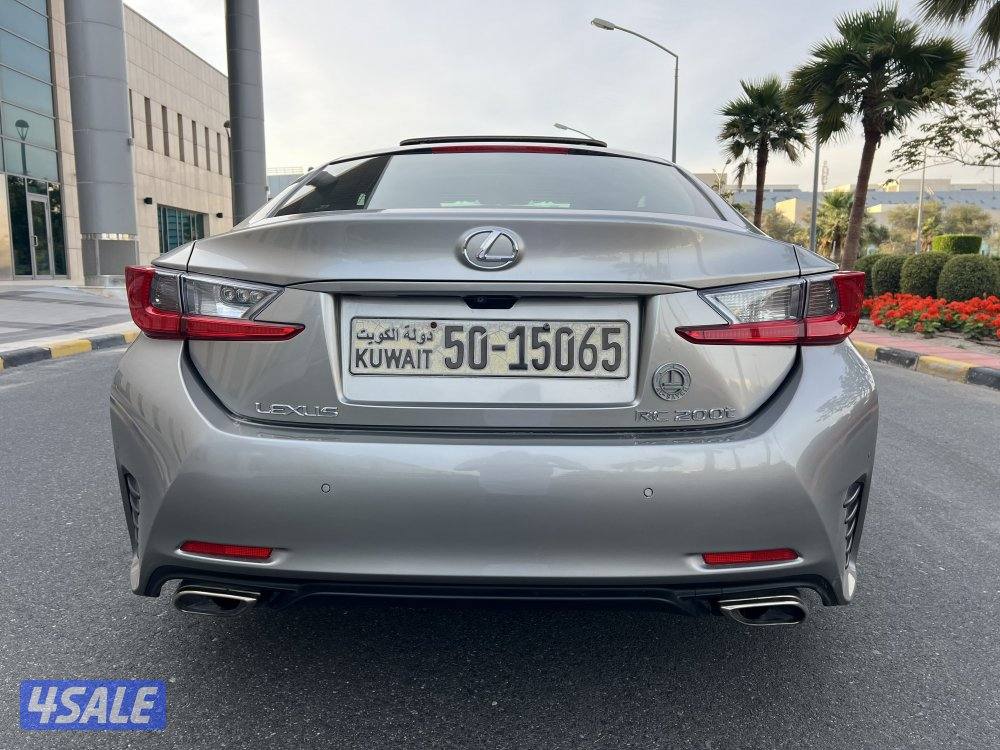 للبيع لكزس RC موديل 2017 ( شـرط الـفـحـص ) عـداد 145 فـقـط5