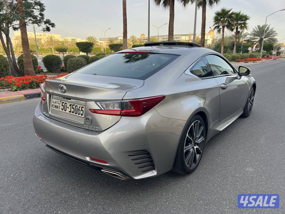 للبيع لكزس RC موديل 2017 ( شـرط الـفـحـص ) عـداد 145 فـقـط6