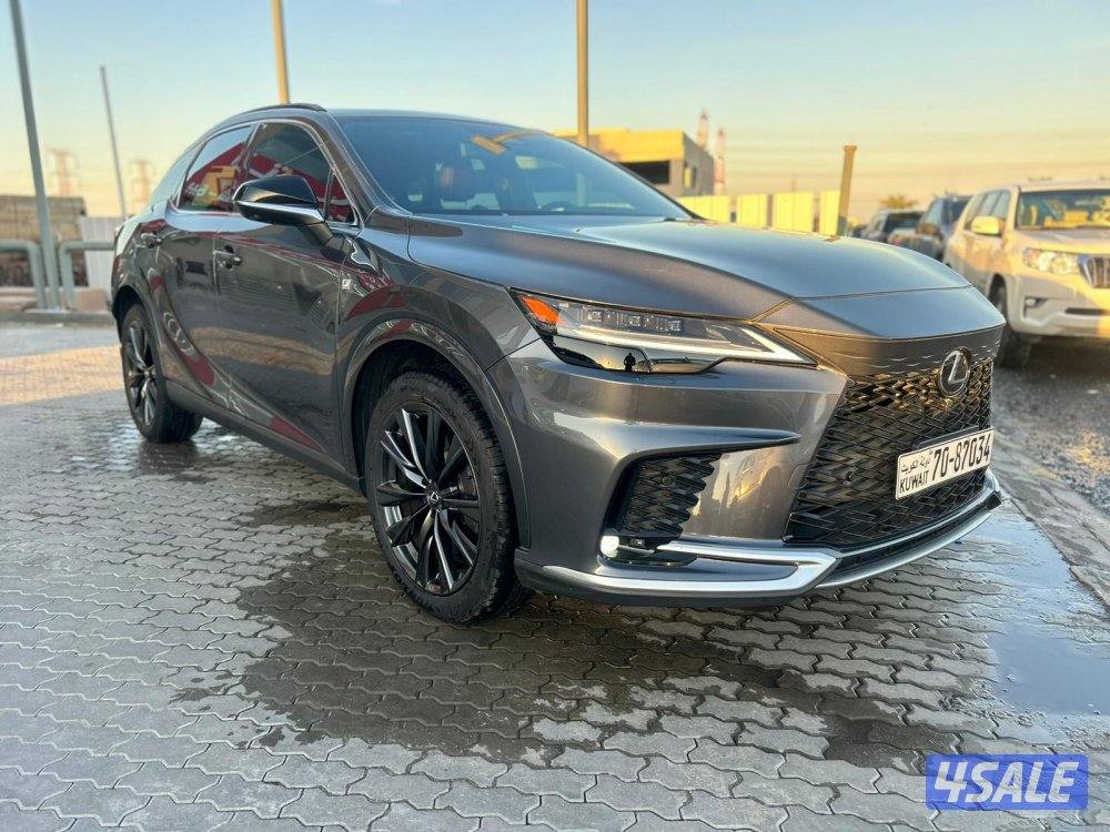 لكزس RX350 موديل 2023 ماشى 21.000 k.m  وارد الساير.صبغ وكالة1