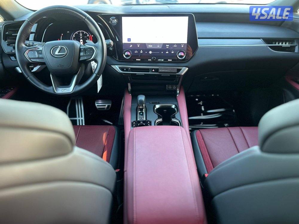 لكزس RX350 موديل 2023 ماشى 21.000 k.m  وارد الساير.صبغ وكالة6