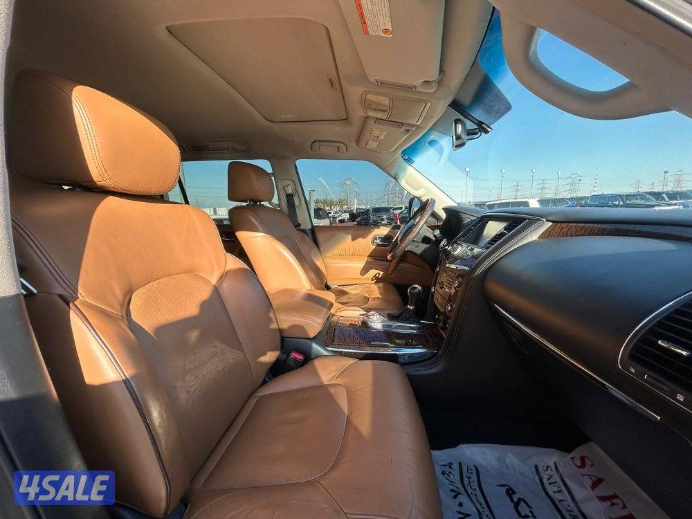 نيسان باترول بلاتنيوم.V8 موديل 2014 ماشى 349.000 k.m  وارد البابطين .5