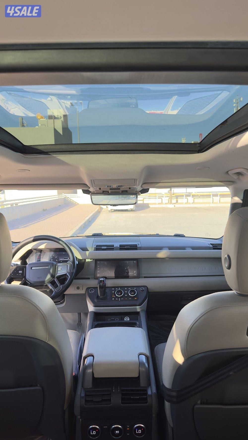 ديفندر اعلى فئه شرط الفحص قير مكينه شاصي بدي 6سلندر تيربو ماشي200الف5