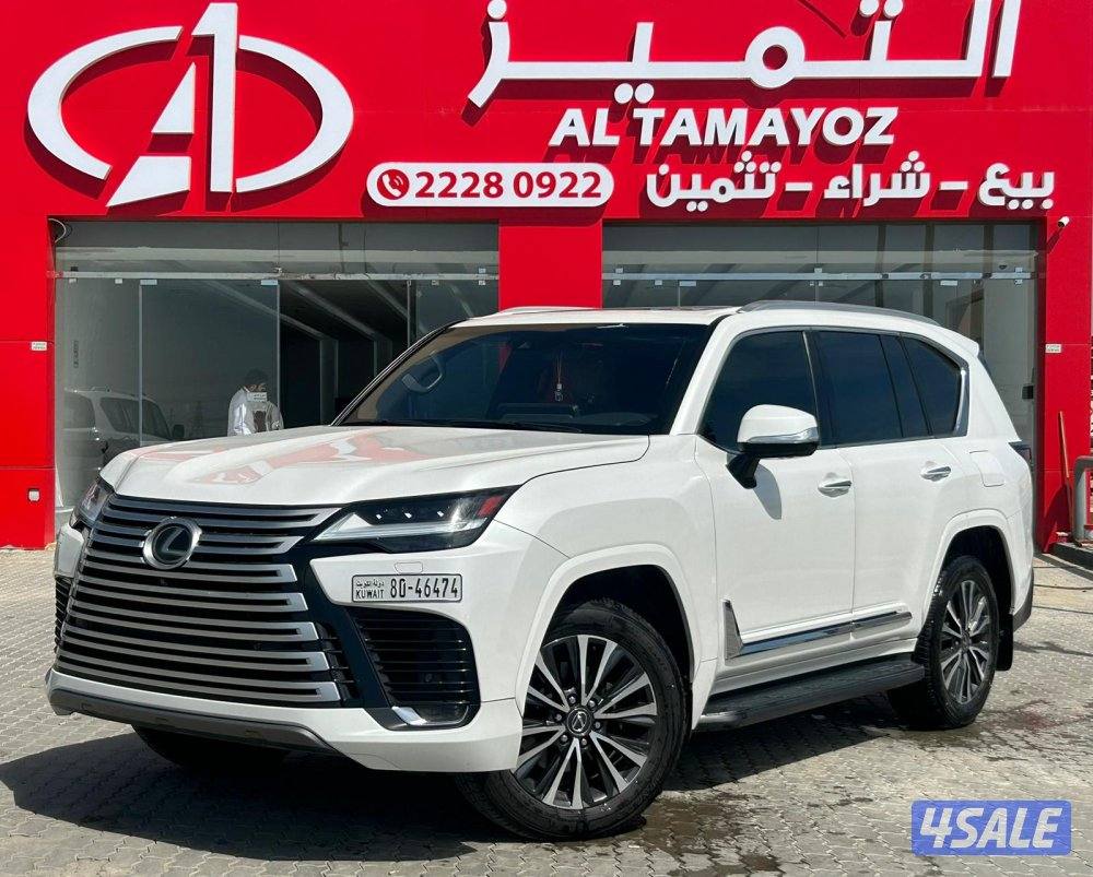 لكزس LX600 درجة ثانيه  twinturbo .V6 موديل 2024 ماشى 105.000 k.m0
