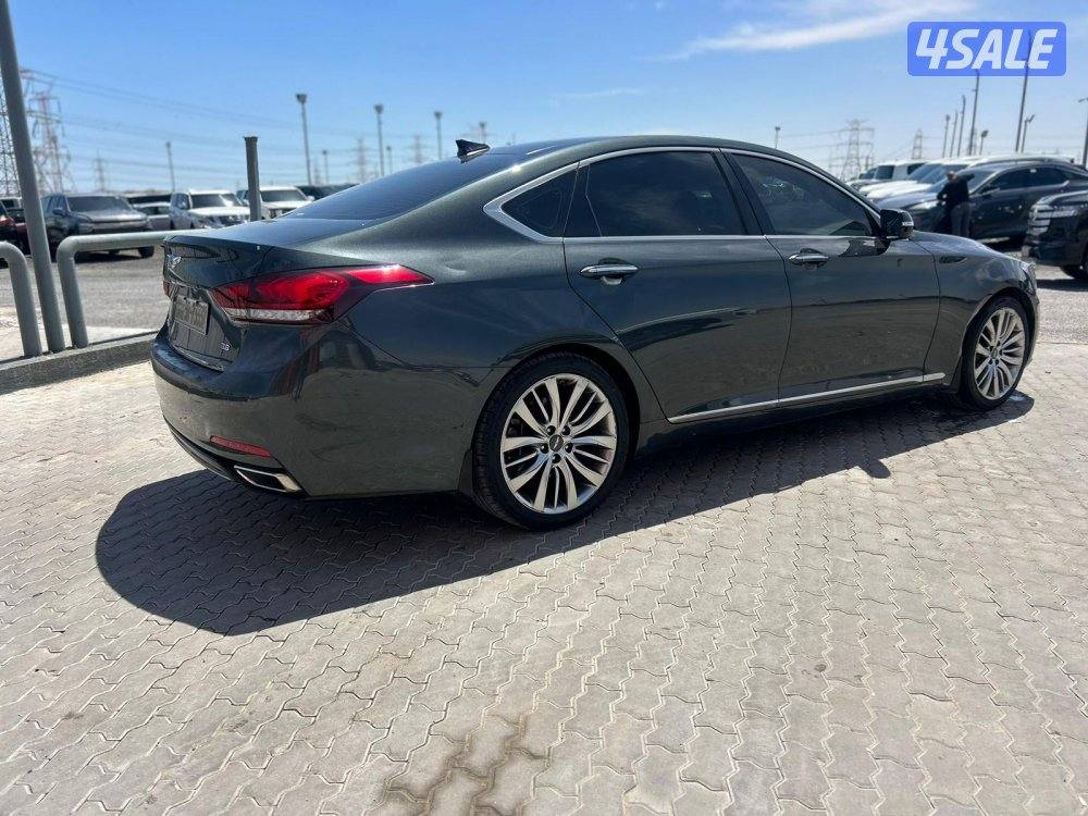 جينيسس G80 موديل 2019 ماشى 150.000 k.m  وارد الكويت .صبغ وكالة  شاشة3