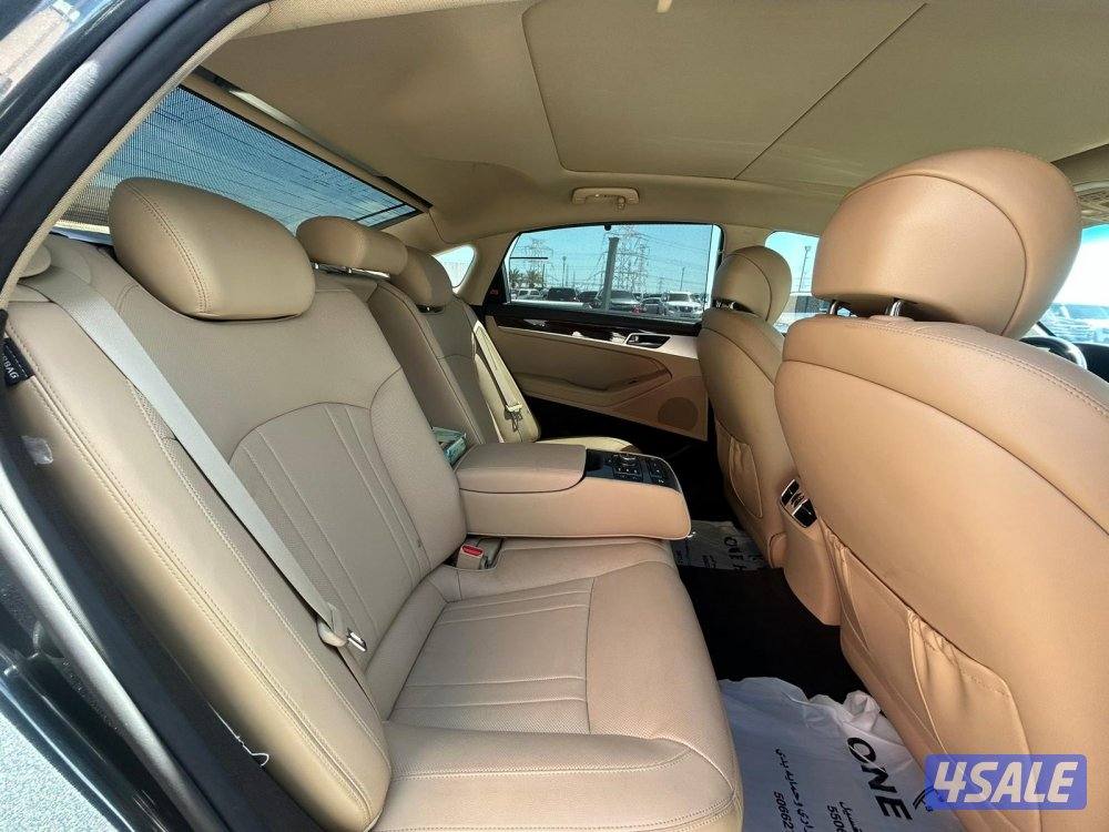 جينيسس G80 موديل 2019 ماشى 150.000 k.m  وارد الكويت .صبغ وكالة  شاشة4