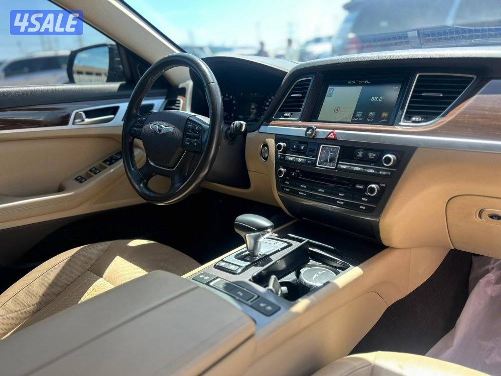 جينيسس G80 موديل 2019 ماشى 150.000 k.m  وارد الكويت .صبغ وكالة  شاشة7