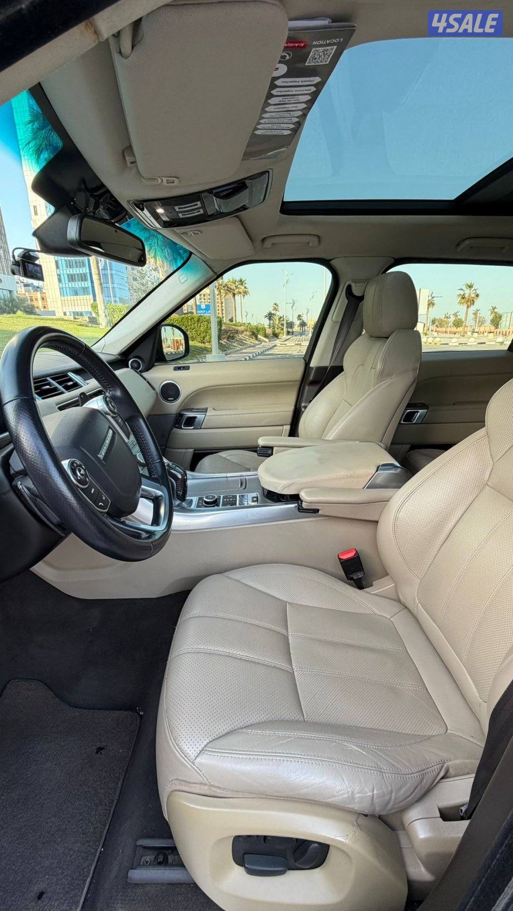 رنج روفر سبورت موديل 2014 / بحاله ممتازه12