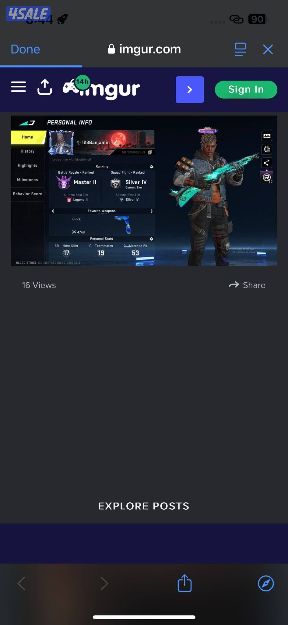 حساب فري فاير0