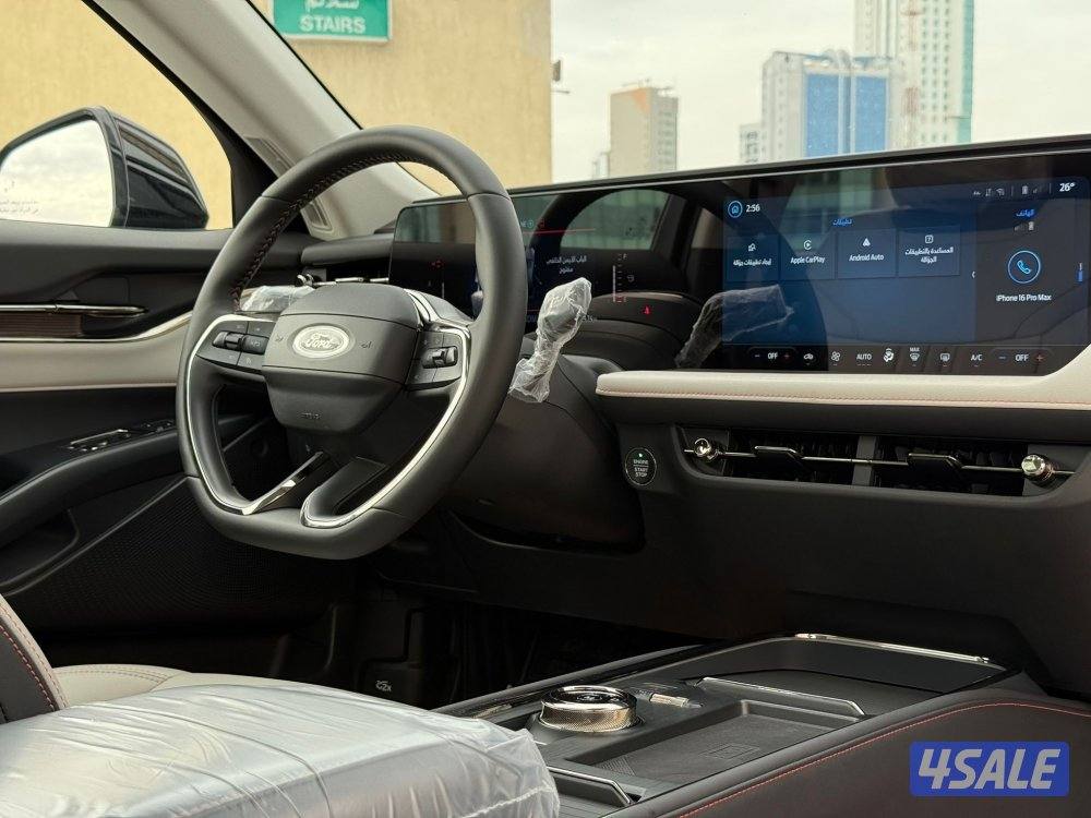 فورد توروسITANUM موديل2026 عداد24الف وارد الغانم تحت الكفاله ،9