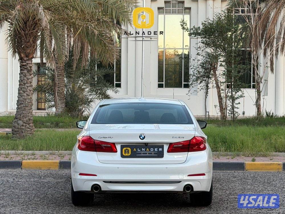 للبيع BMW520i موديل 2019 وارد الغانم تحت الكفاله بحالة الوكاله4