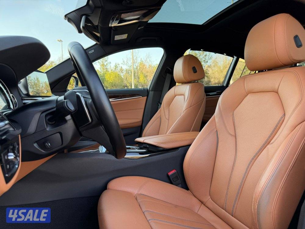 للبيع BMW520i موديل 2019 وارد الغانم تحت الكفاله بحالة الوكاله6