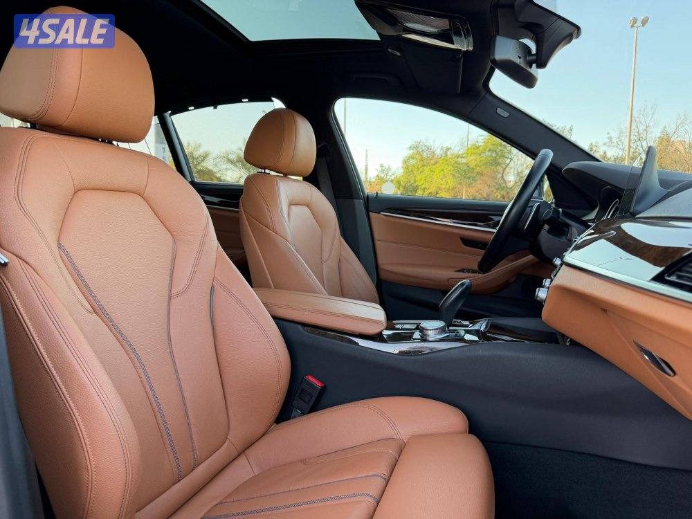 للبيع BMW520i موديل 2019 وارد الغانم تحت الكفاله بحالة الوكاله8