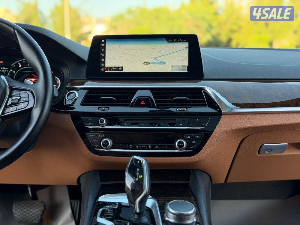 للبيع BMW520i موديل 2019 وارد الغانم تحت الكفاله بحالة الوكاله10