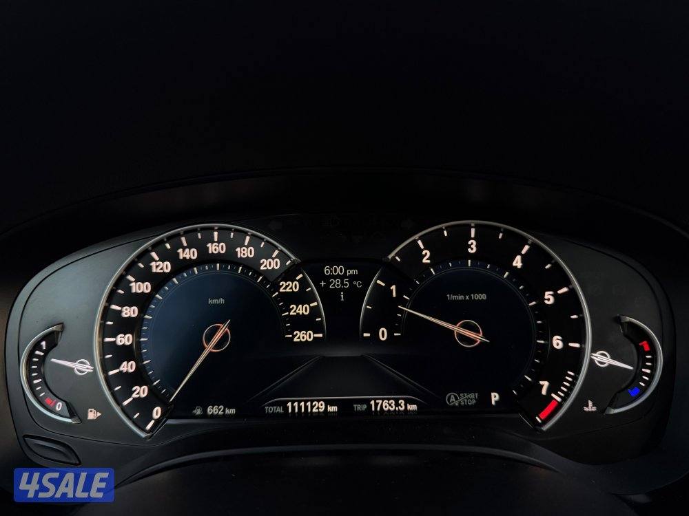 للبيع BMW520i موديل 2019 وارد الغانم تحت الكفاله بحالة الوكاله11