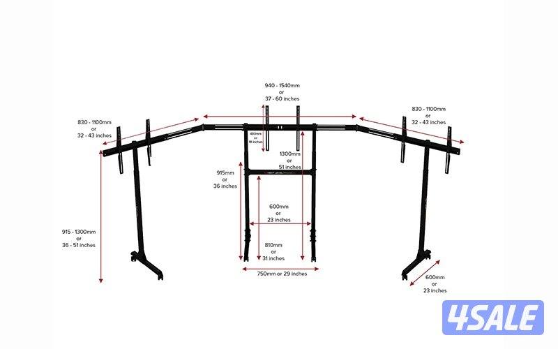 ستاند شاشات next level racing2