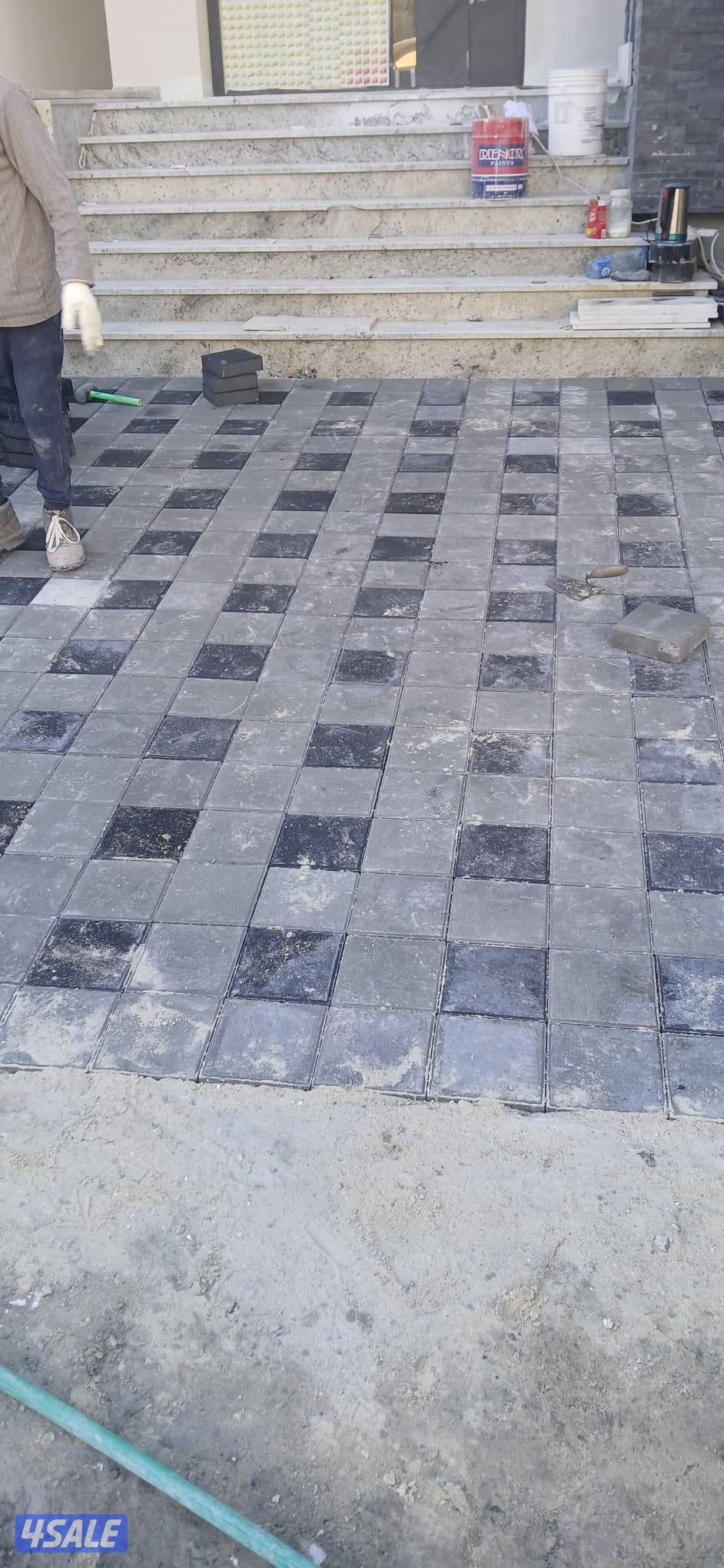 معلم بلاط متداخل وتركيب كربستون وتركيب كاشى وسرميك0