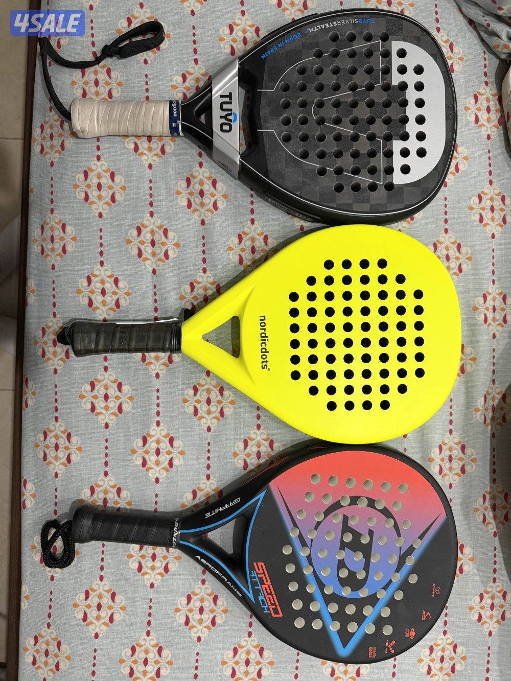 3 padel rackets offer0