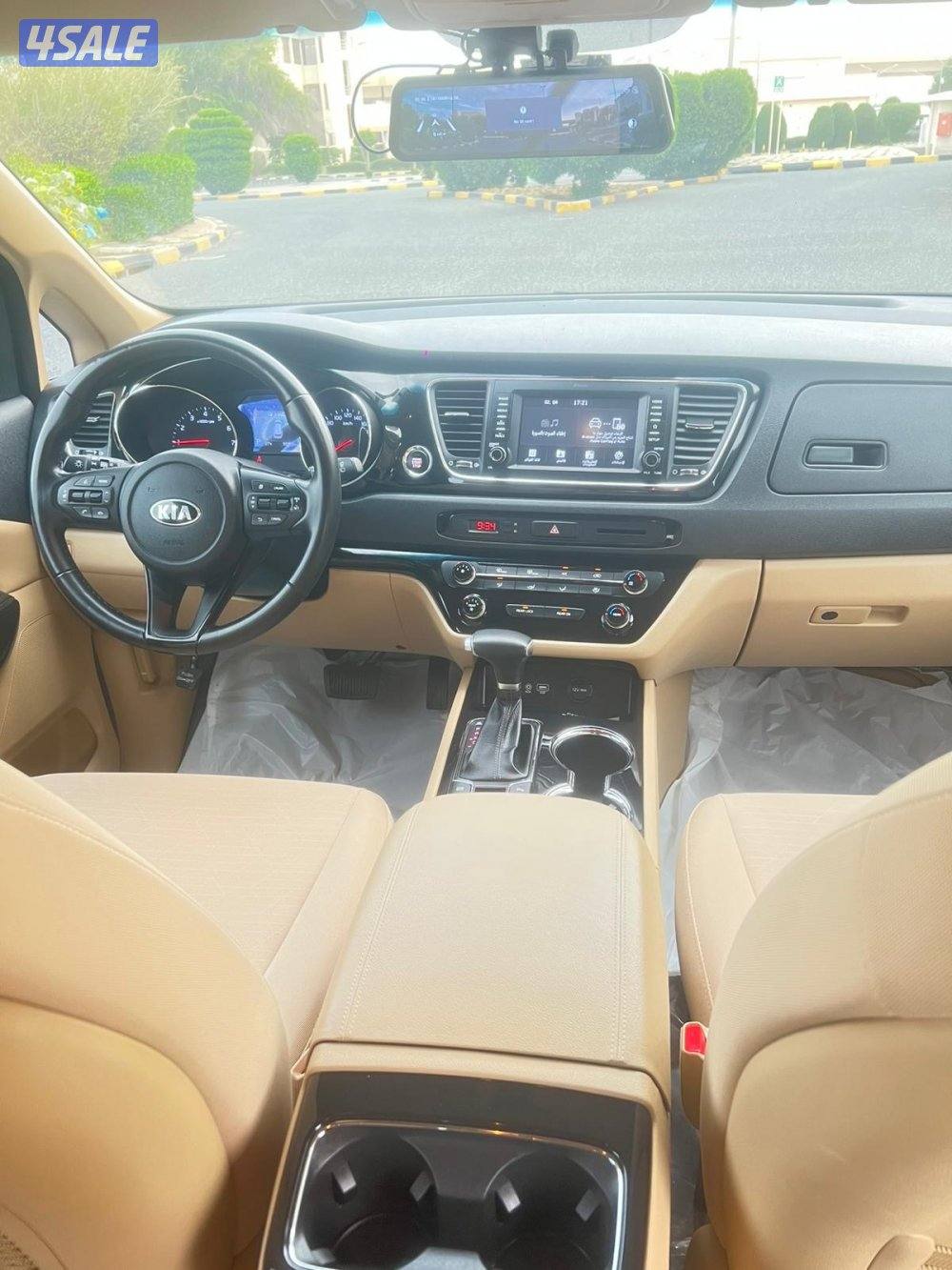 كيا كرنفال بحاله الوكاله عداد 55 الف صبغ الوكالة9