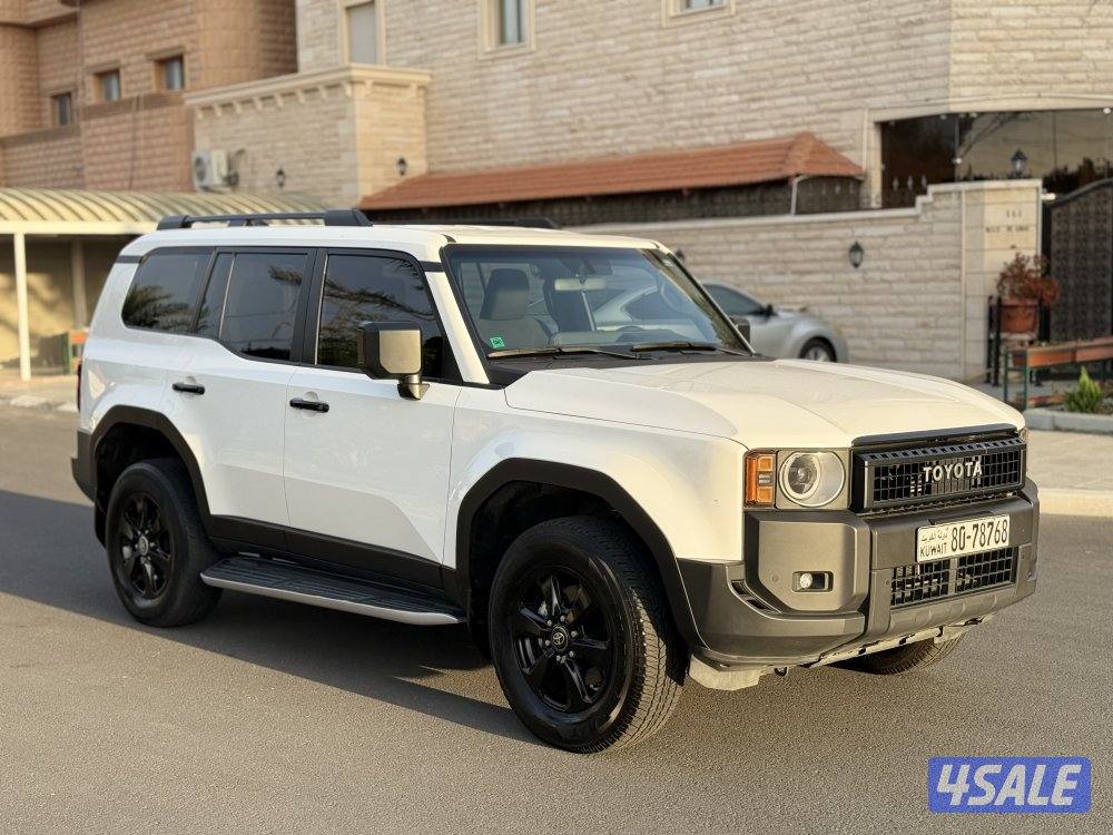 برادو تيربو موديل 2024 ماشي 49 صبغ الوكالة تحت الكفالة بحالة نادرة4