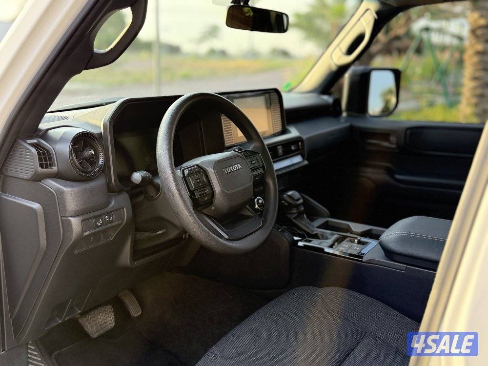 برادو تيربو موديل 2024 ماشي 49 صبغ الوكالة تحت الكفالة بحالة نادرة5