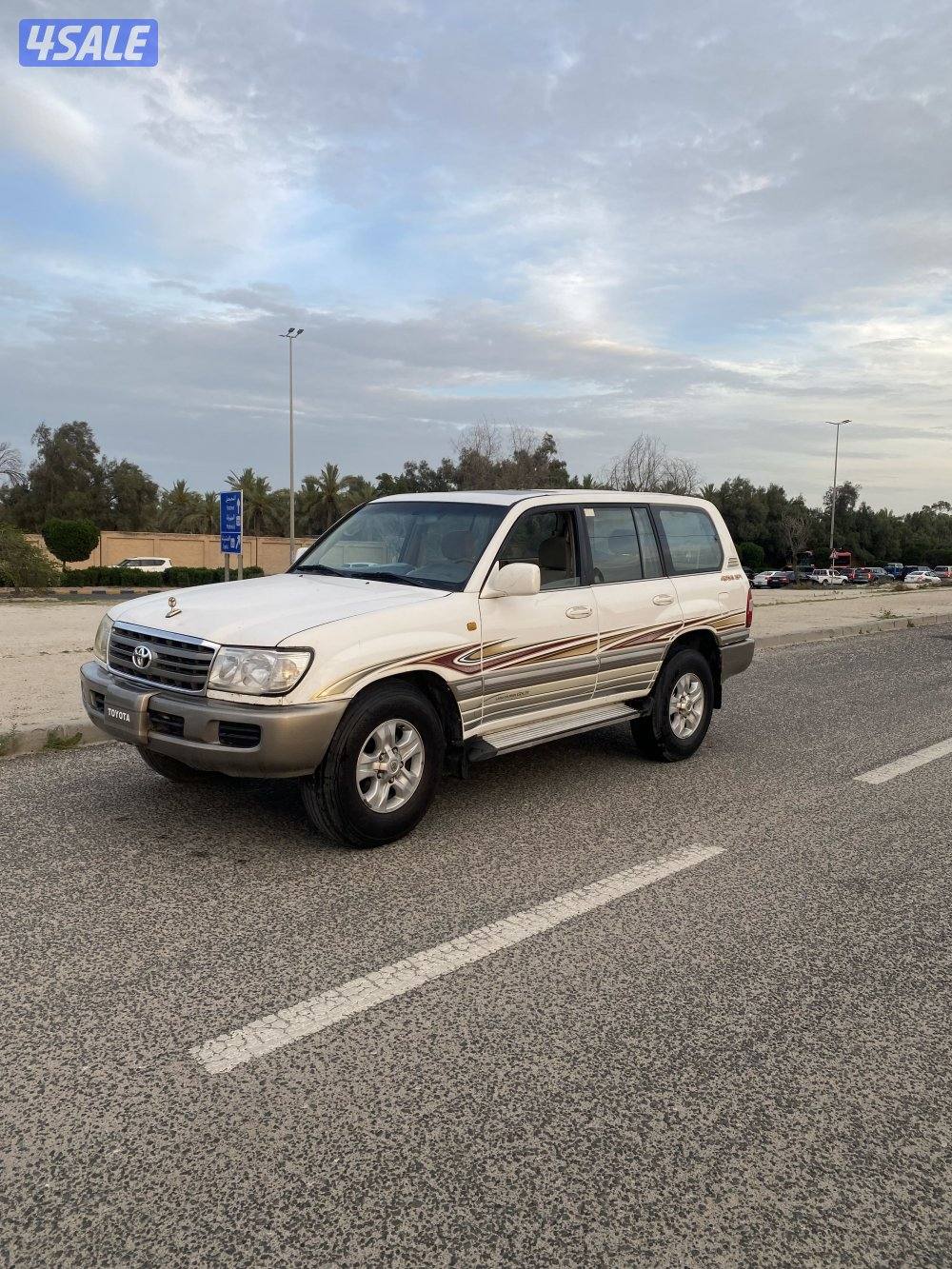 تويوتا لاند كروز GXr 2005 استعمال يومي فحص جير مكينه4