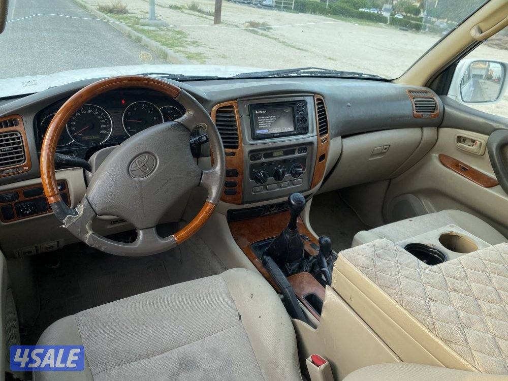 تويوتا لاند كروز GXr 2005 استعمال يومي فحص جير مكينه6