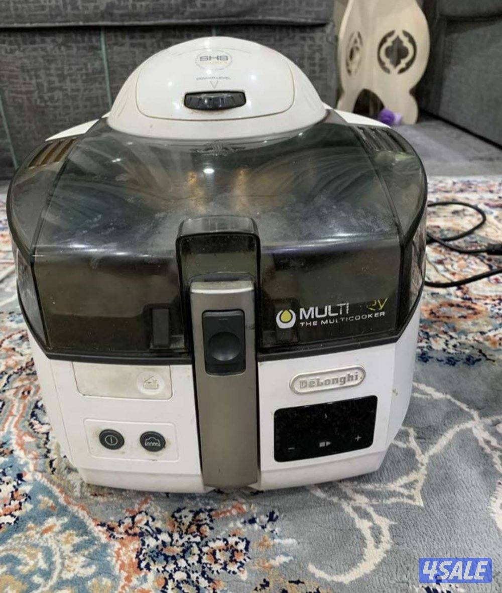 للبيع قلاية دلونجري صحية ممتازة قلي وشواء بدون زيت0