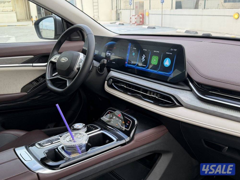 جاك JS6 موديل 2025 شبه اصفار وارد الغانم تحت الكفاله اعلى فئة بنوراما14