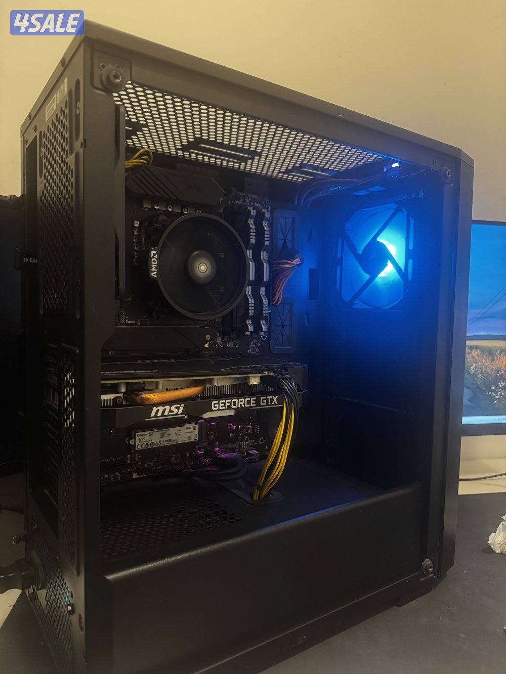 بي سي Geforce 1660ti + Ryzen5 5600X1