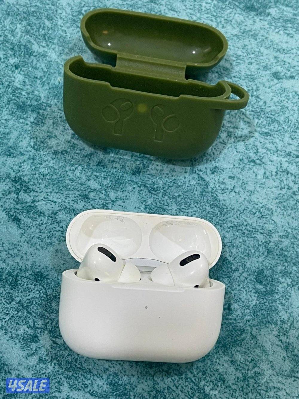 سماعة ابل ايربود برو  نظيفة وشغالة تمام0