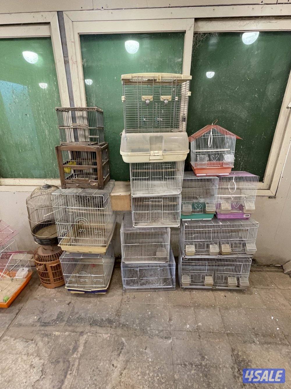 للبيع مستلزمات للطيور مشارب ومعالف وصناديق بيض1