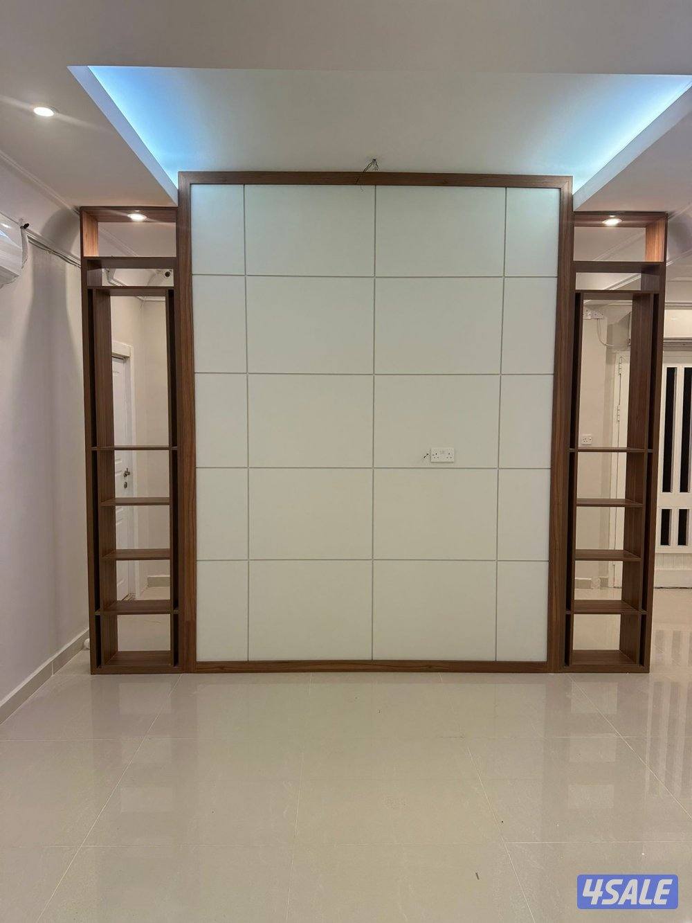 تنفيذ اعمال الديكور والصبغ الداخلي وورق جدران ديكورات خشبيه11