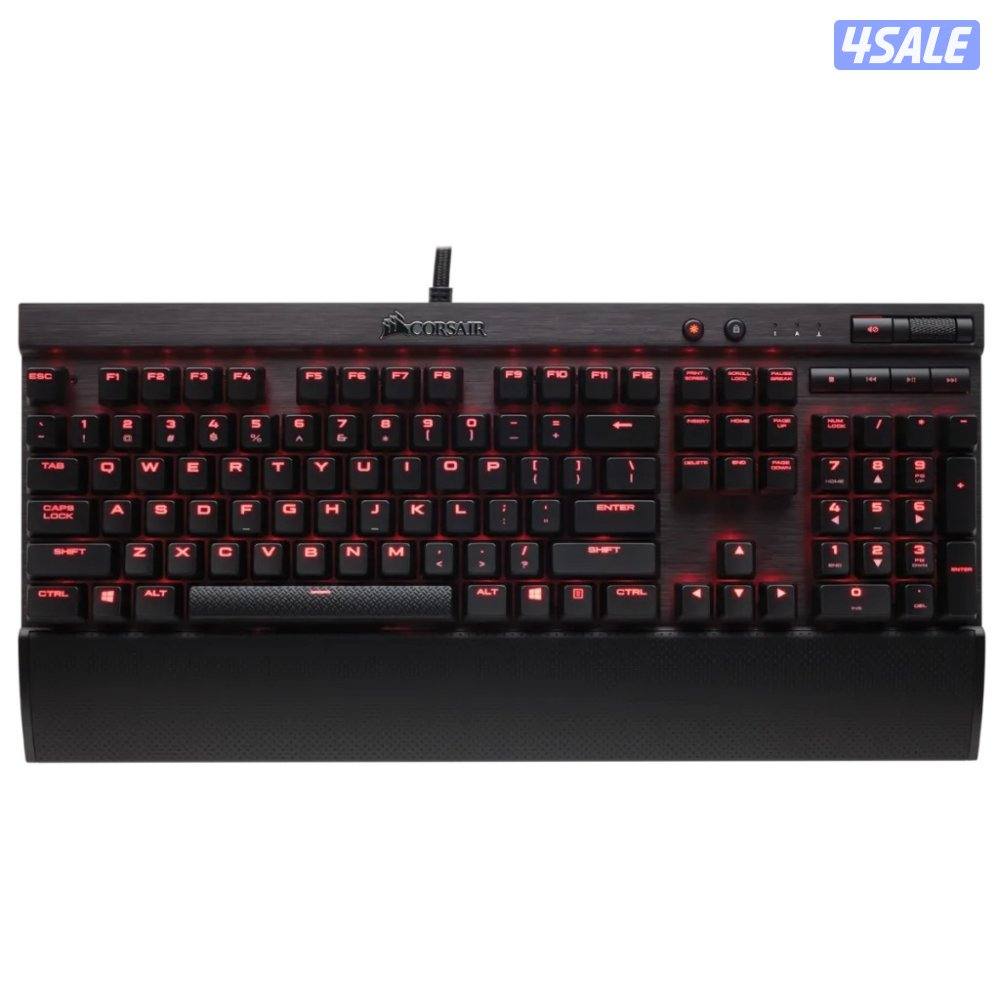 بيعه سريعه كيبورد احترافي من كورسير وكيبورد ريدراجون وسماعة هايبر اكس3