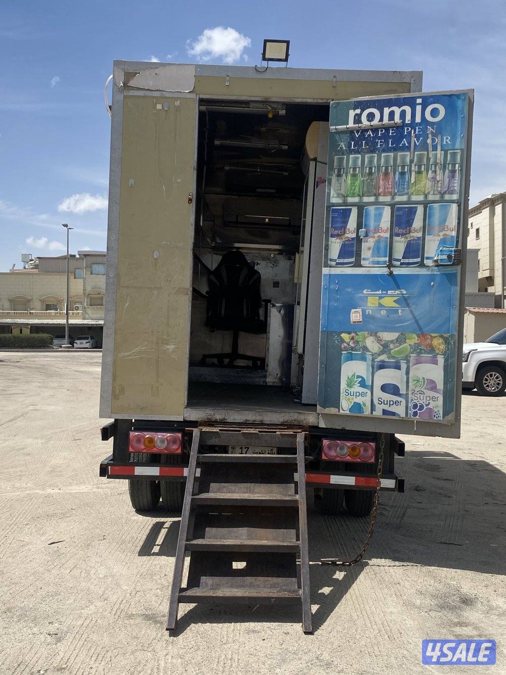 للبيع بقالة متنقلة3