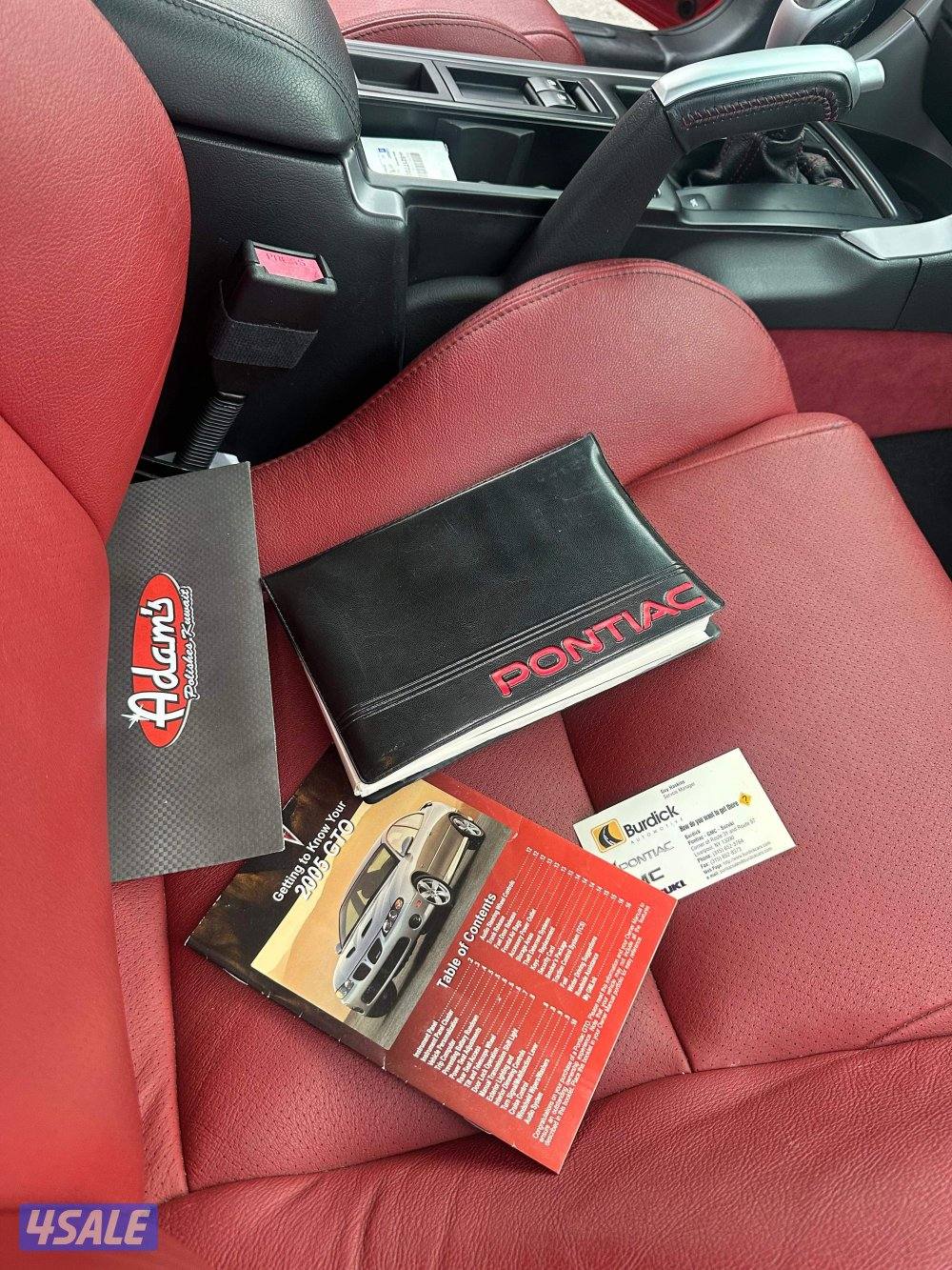 للبيع بونتياك GTO 200514