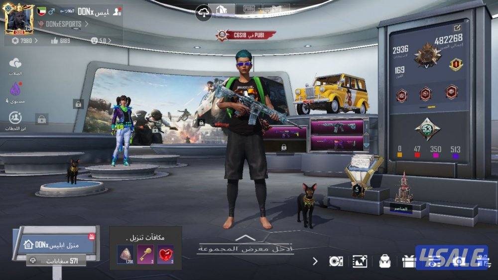 للبيع حساب ببجي0