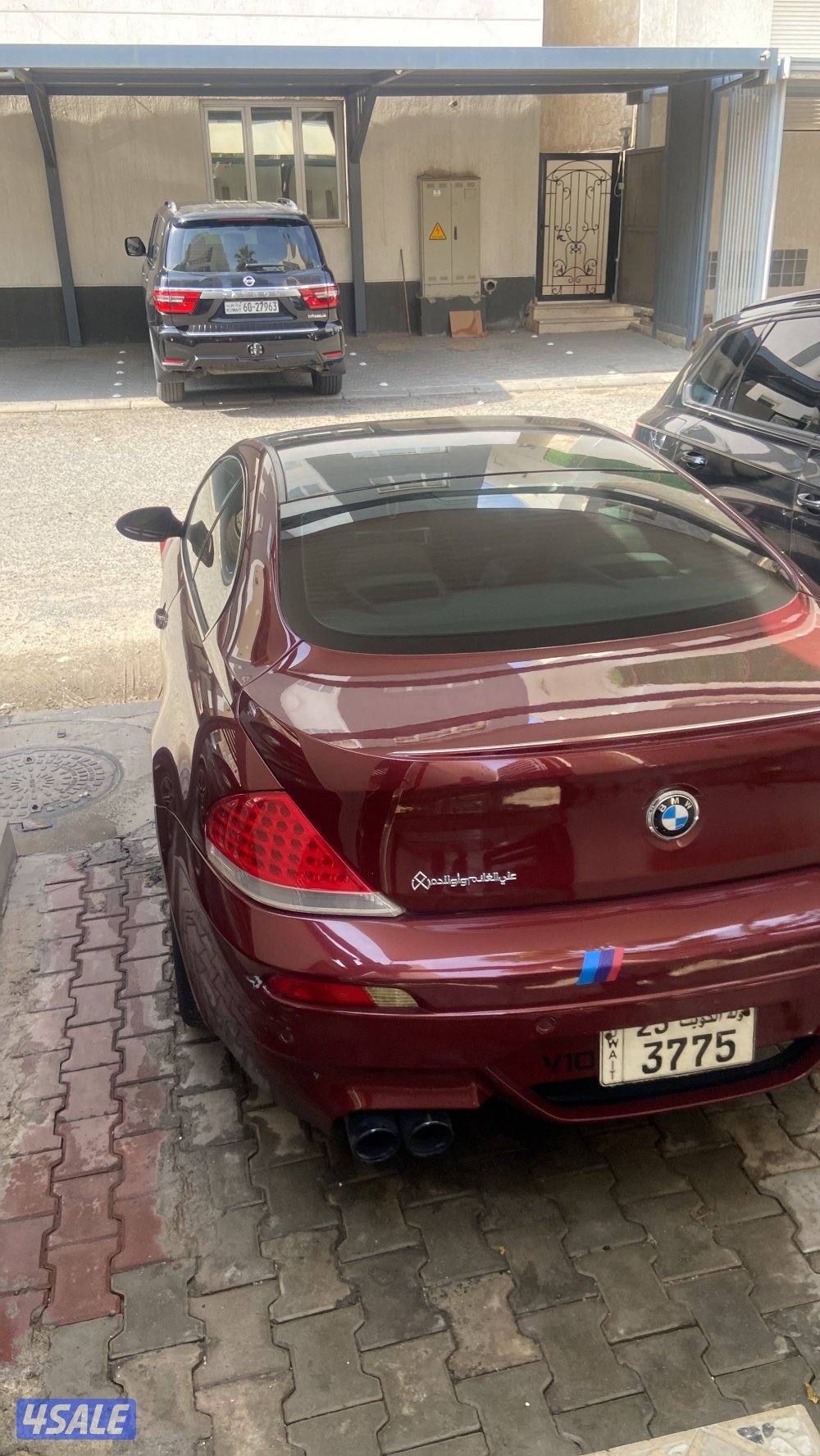للبيع BMW M6  V10  موديل 2006 ماشي 172 فقط وارد الغانم9