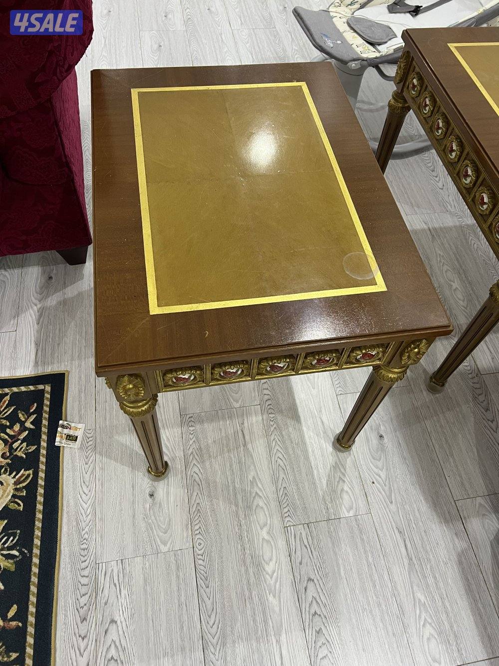 البيع كنبات و طاولات وطاولة طعام8