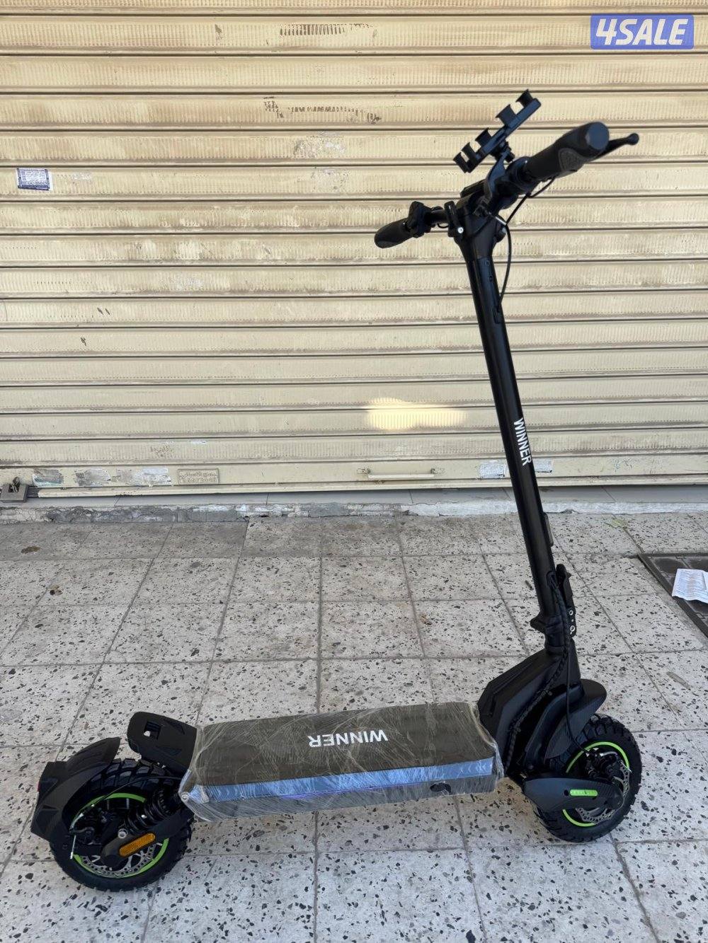 سكوتر وينر شبه جديد استعمال كم يوم سرعته ٧٠ قوي و يتحمل معاونات1