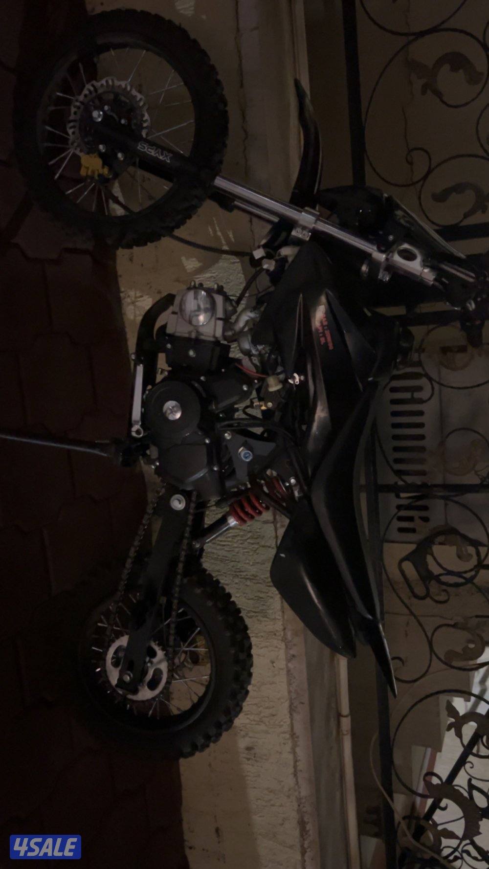 للبيع سيكل بري ١٢٥ سيسي للبيع نظيف الصامل ما اقصر معاه3