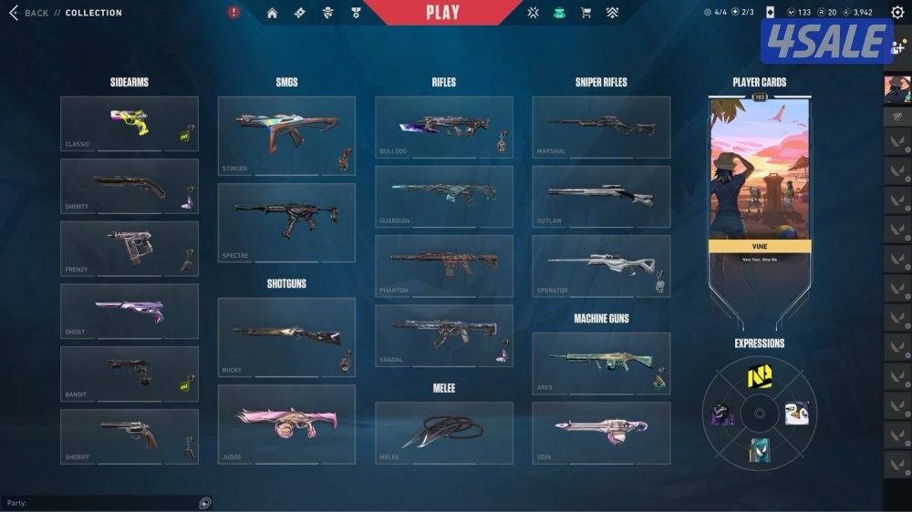 حساب فالورانت . Valorant account0