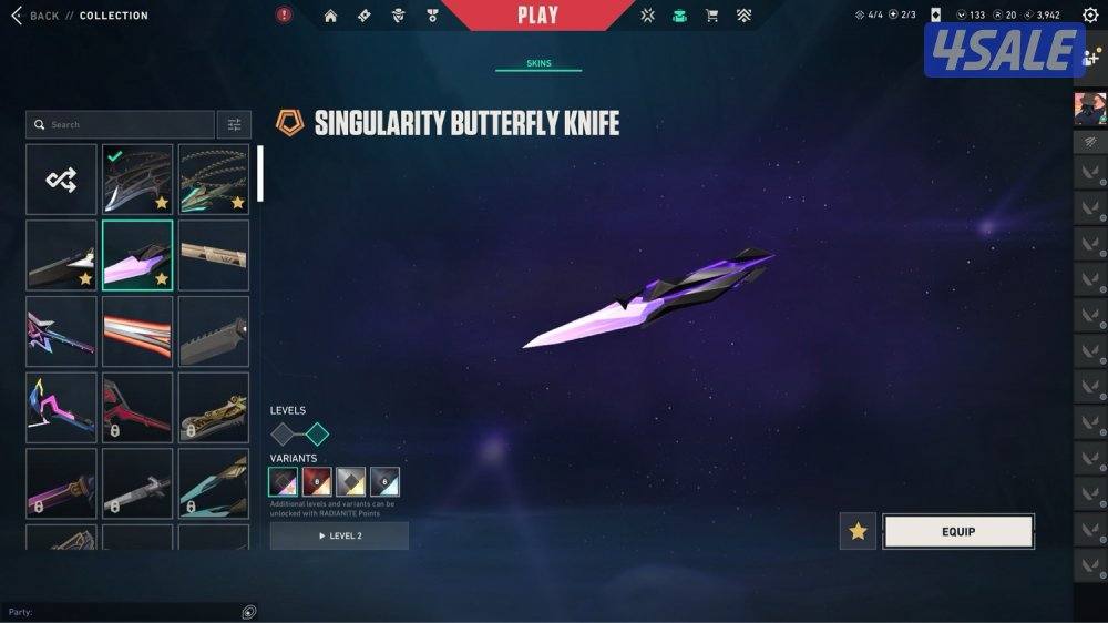 حساب فالورانت . Valorant account1