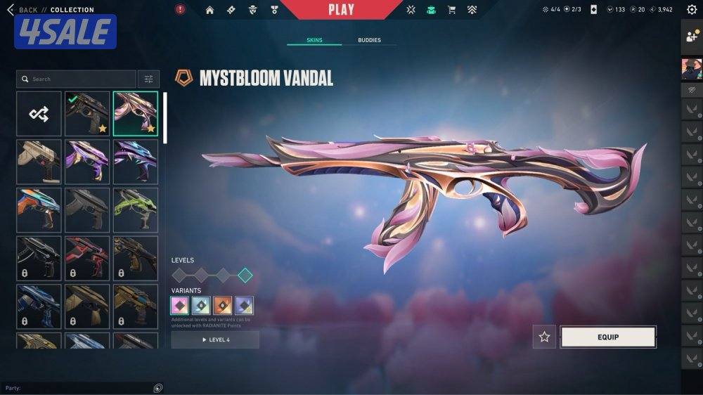 حساب فالورانت . Valorant account2